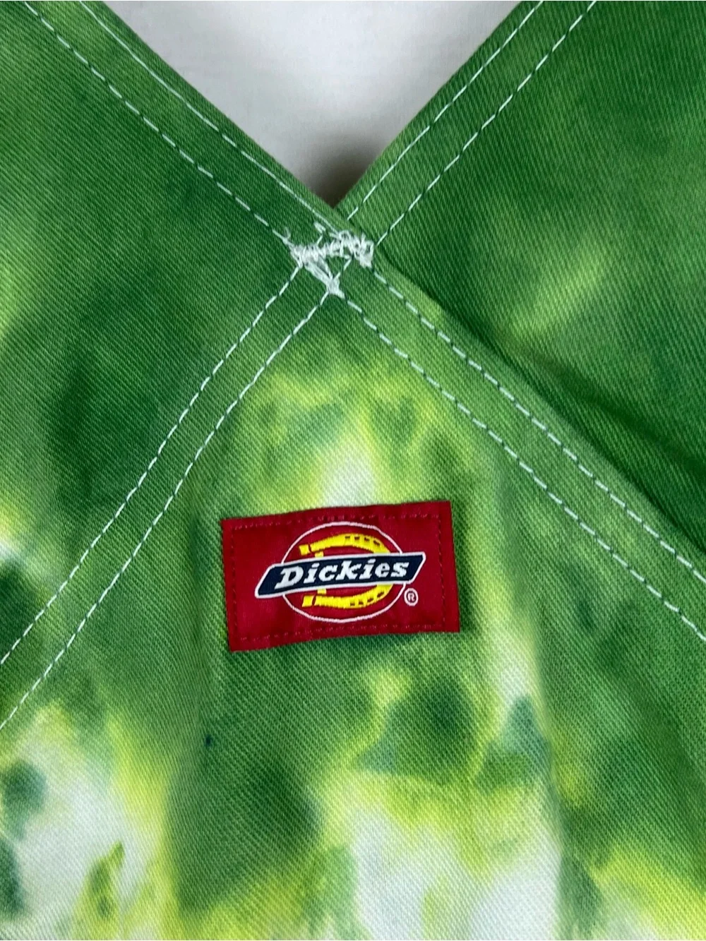 Dickies Suwannee Spring Reunion Festival Tie Dye Overalls Cotton 46x32 Mens